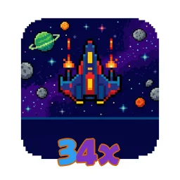 34x